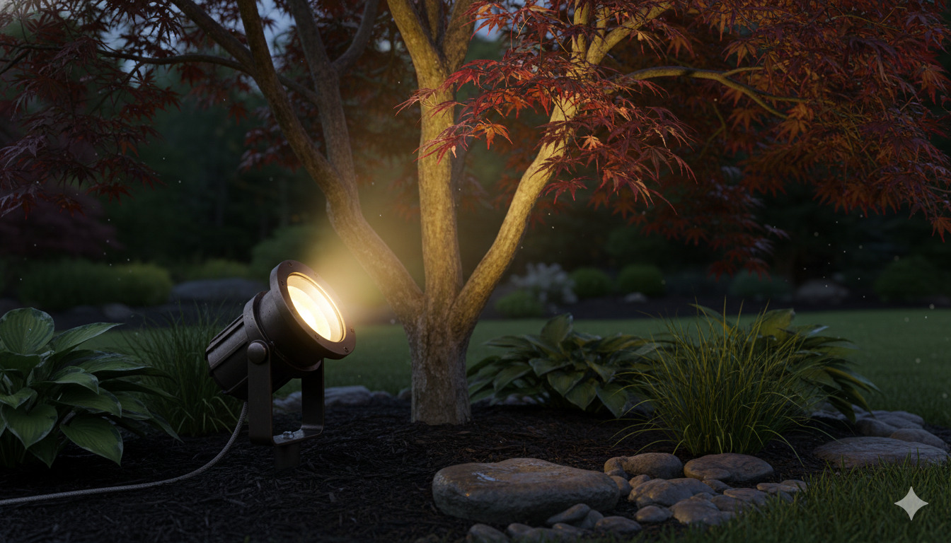 Professional landscape spotlight